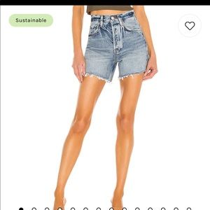 Brand new never worn agolde jean shorts size 28